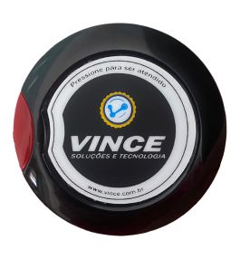 botão sem fio para realizar chamado de reabastecimento, manutenção, transporte, líder, entre outros.